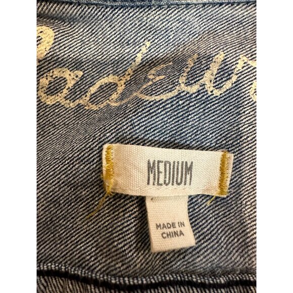 Madewell Denim Jacket – Classic Trucker Style – Size M - Picture 3 of 10